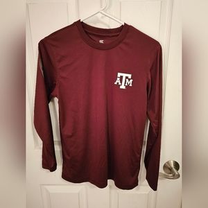 Texas A&M Long Sleeve Dri-Fit Shirt, Youth M, Used, Good Condition
